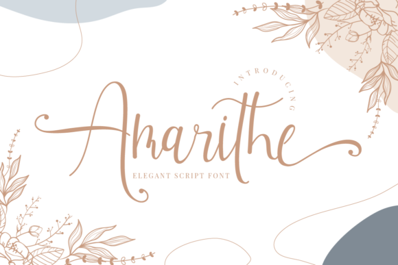 Amarithe: A Beautiful Script Font for Business
