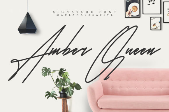 Amber Queen Font for Elegant Branding