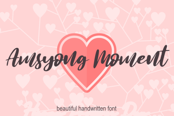 Amsyong Moment Font for Creative Campaigns