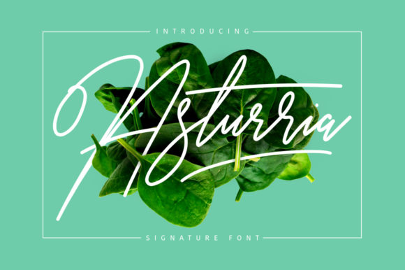 Asturria: A Fresh Script Font for Creative Projects