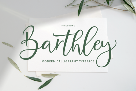 Barthley Font: Elegant Typography for Small Businesses