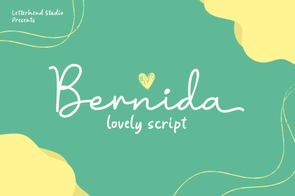 Bernida: A Playful Script Font for Creative Projects