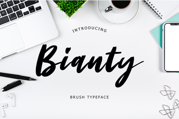 Bianty Font: Elegant Script for Creative Makers