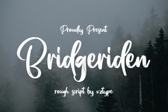 Bridgeriden Font for Stylish Branding