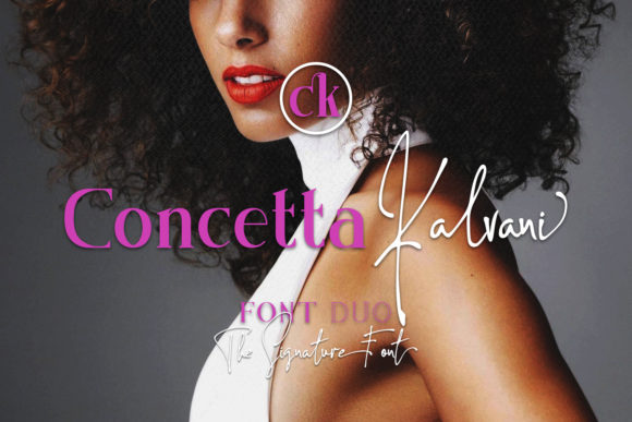 Concetta Kalvani Font for Business Branding