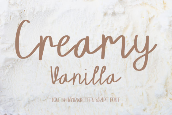 Creamy Vanilla Font for Elegant Campaigns