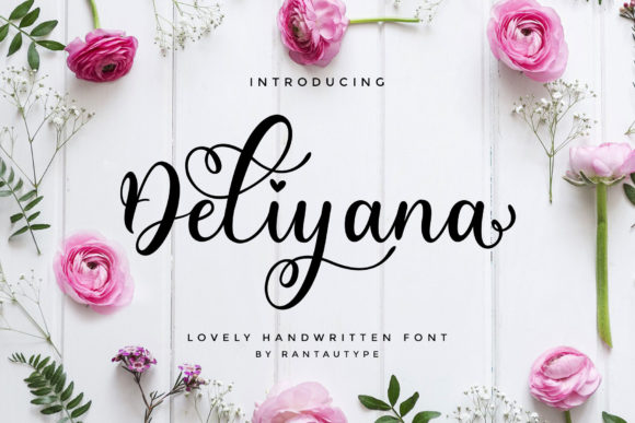 Deliyana Font for Creative Makers