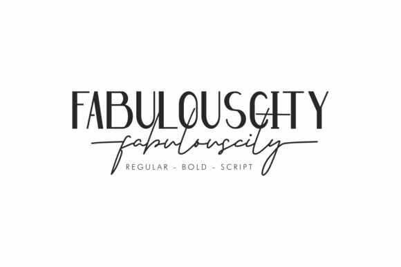 Fabulouscity Font for Creative Projects