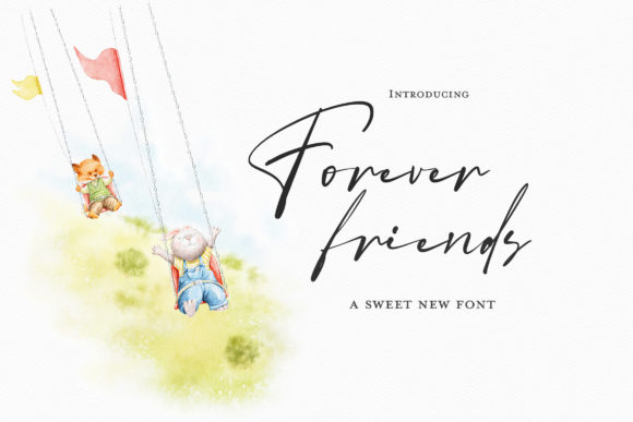 Forever Friends Font Review