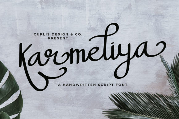 Karmeliya: A Font for Elegant Branding