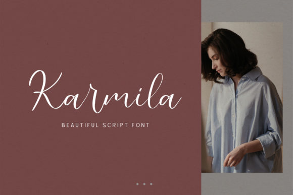 Karmila: A Script Font for Modern Design