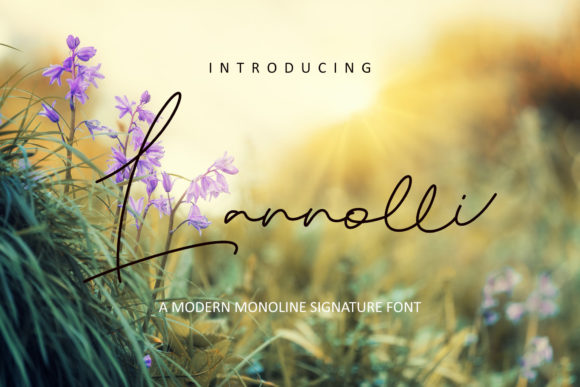 Lannolli Font: Elegant Script for Creative Campaigns