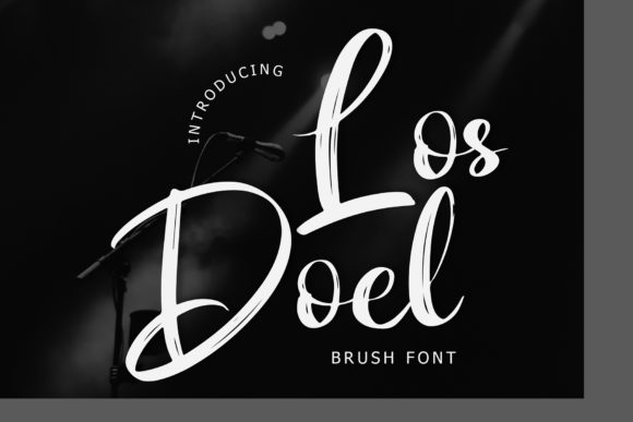 Los Doel: A Brush Script Font for Elegant Design