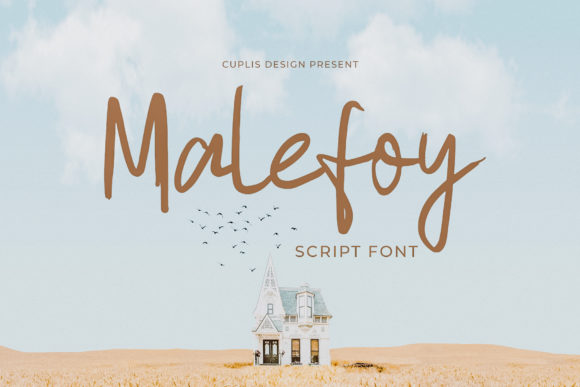 Malefoy Font for Web Design