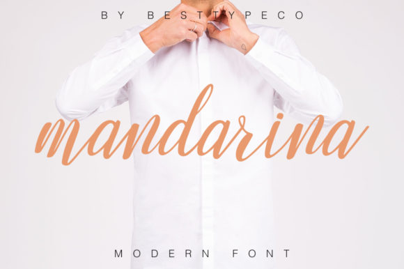Mandarina Font for Business Branding
