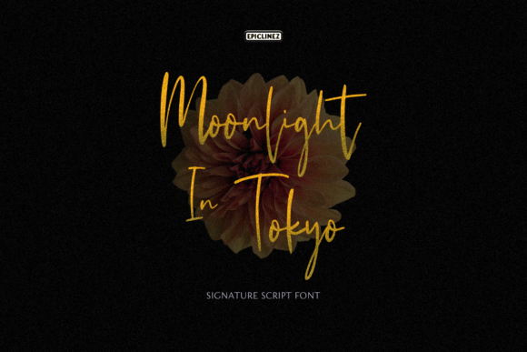 Moonlight in Tokyo Font for Elegant Branding