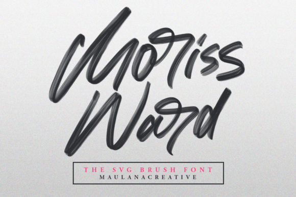 Moriss Ward Font for Elegant Branding