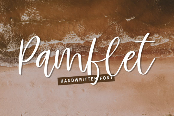 Pamflet Font for Creative Makers