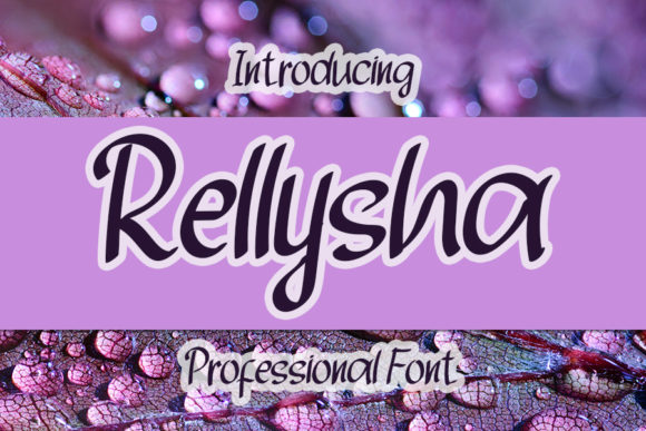 Rellysha: A Casual Script Font for Business Branding