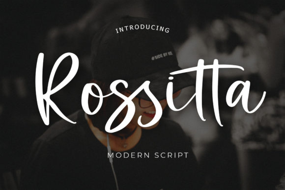 Rossitta Font for Creative Campaigns