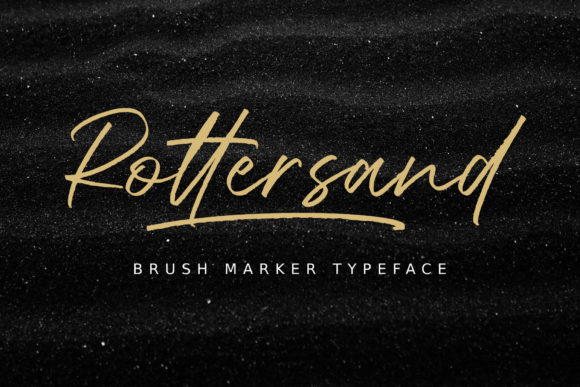 Rottersand Font for Creative Makers