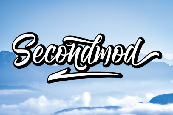 Secondmod Font for Web Design