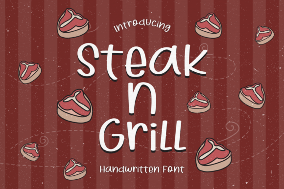 Steak N Grill Font for Web Design