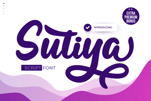 Sutiya Font for Web Design
