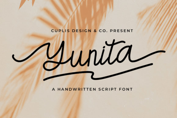 Yunita Font for Web Design